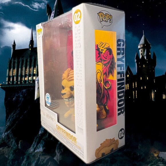 Funko Pop! Gryffindor Art #02 – Harry Potter House Mascot (Rare Collectible!) - Picture 2 of 2